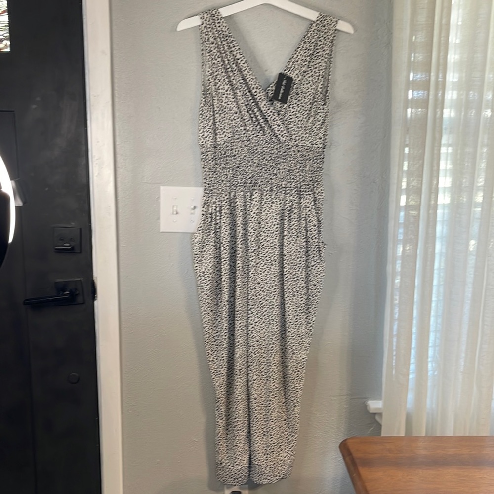 Leopard Print Jumper, Sz S/M